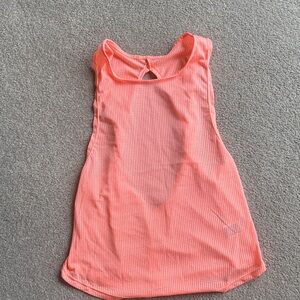 SHEIN open back mesh tank